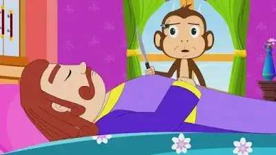 The Foolish Monkey and The King