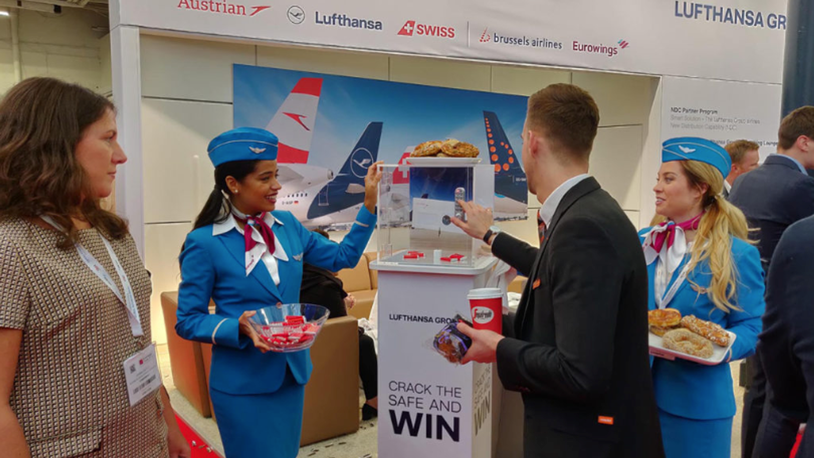 Lufthansa: driving engagement at key trade shows