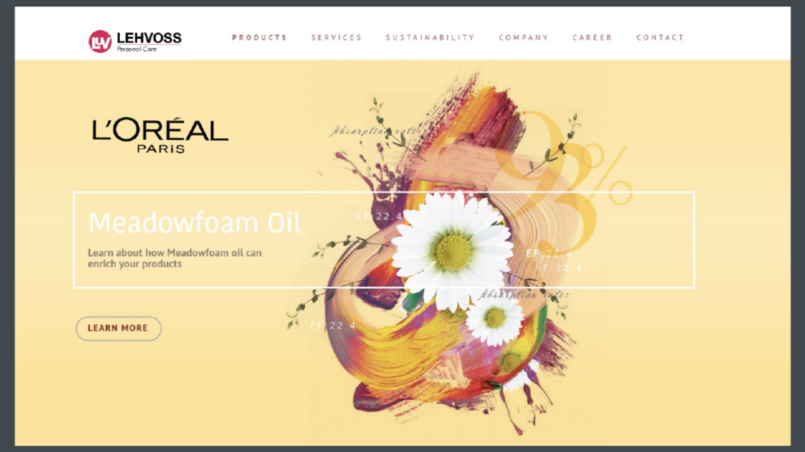 Lehvoss Personal Care: a fresh look for a competitive market