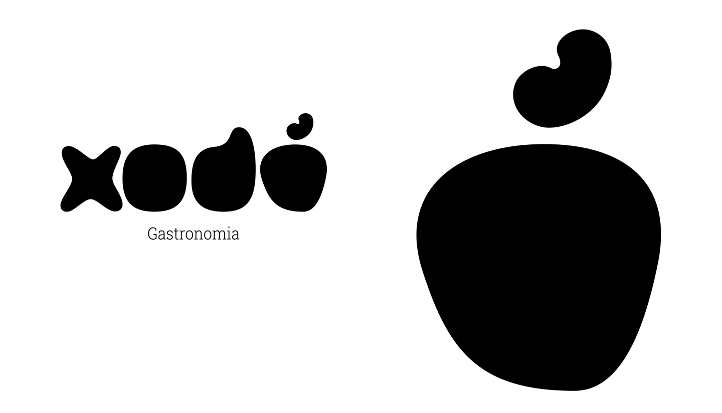XODÓ GASTRONOMIA portfolio material 1