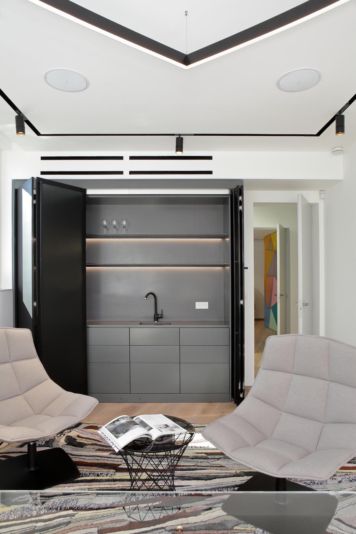 Pražská kancelář v moderním designu