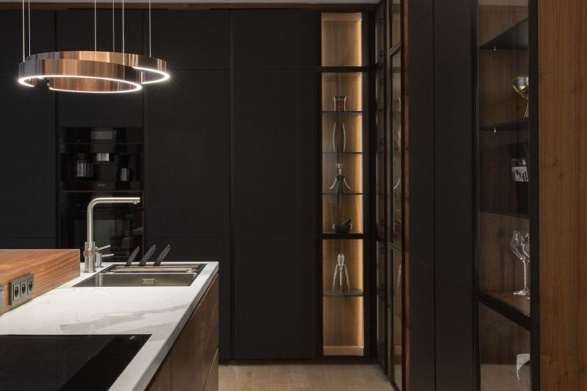 Luxusní designová kuchyně