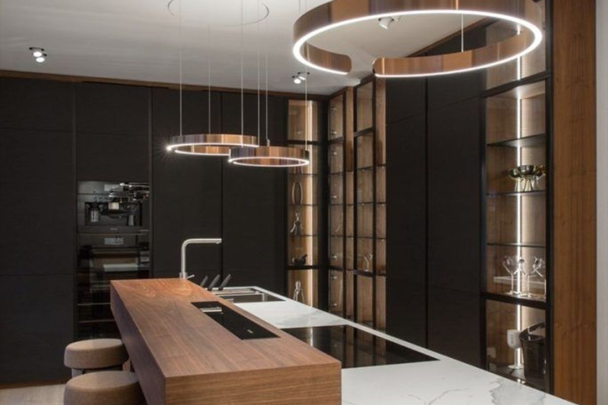 Luxusní designová kuchyně