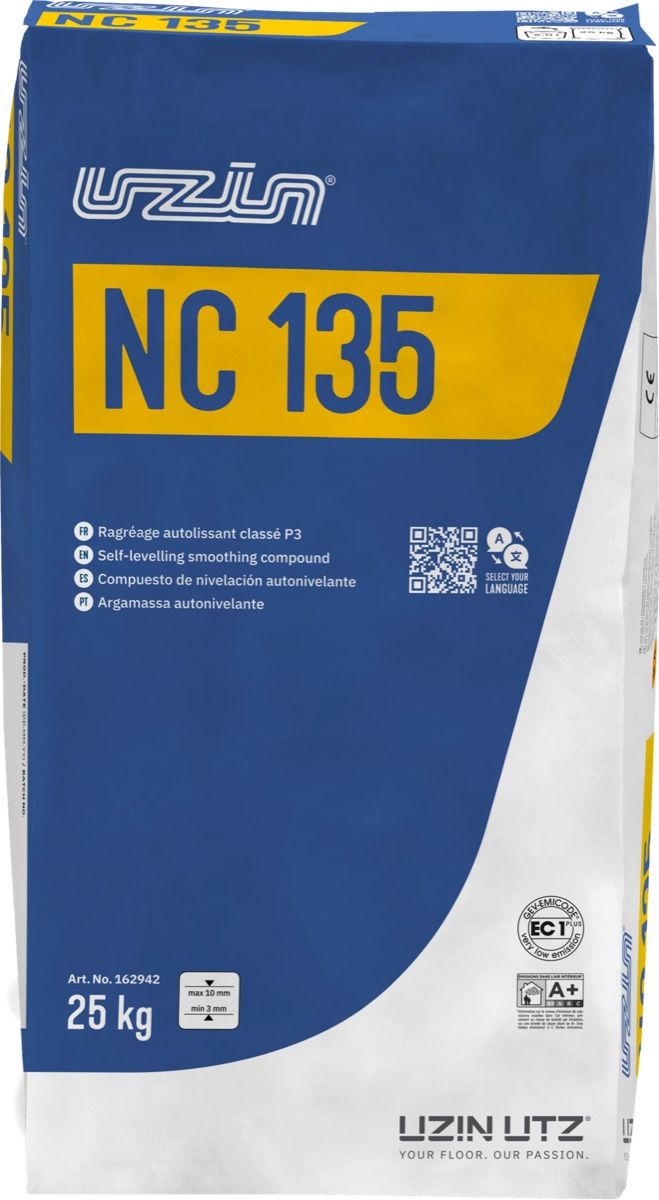 UZIN NC 135 · self-leveling compound