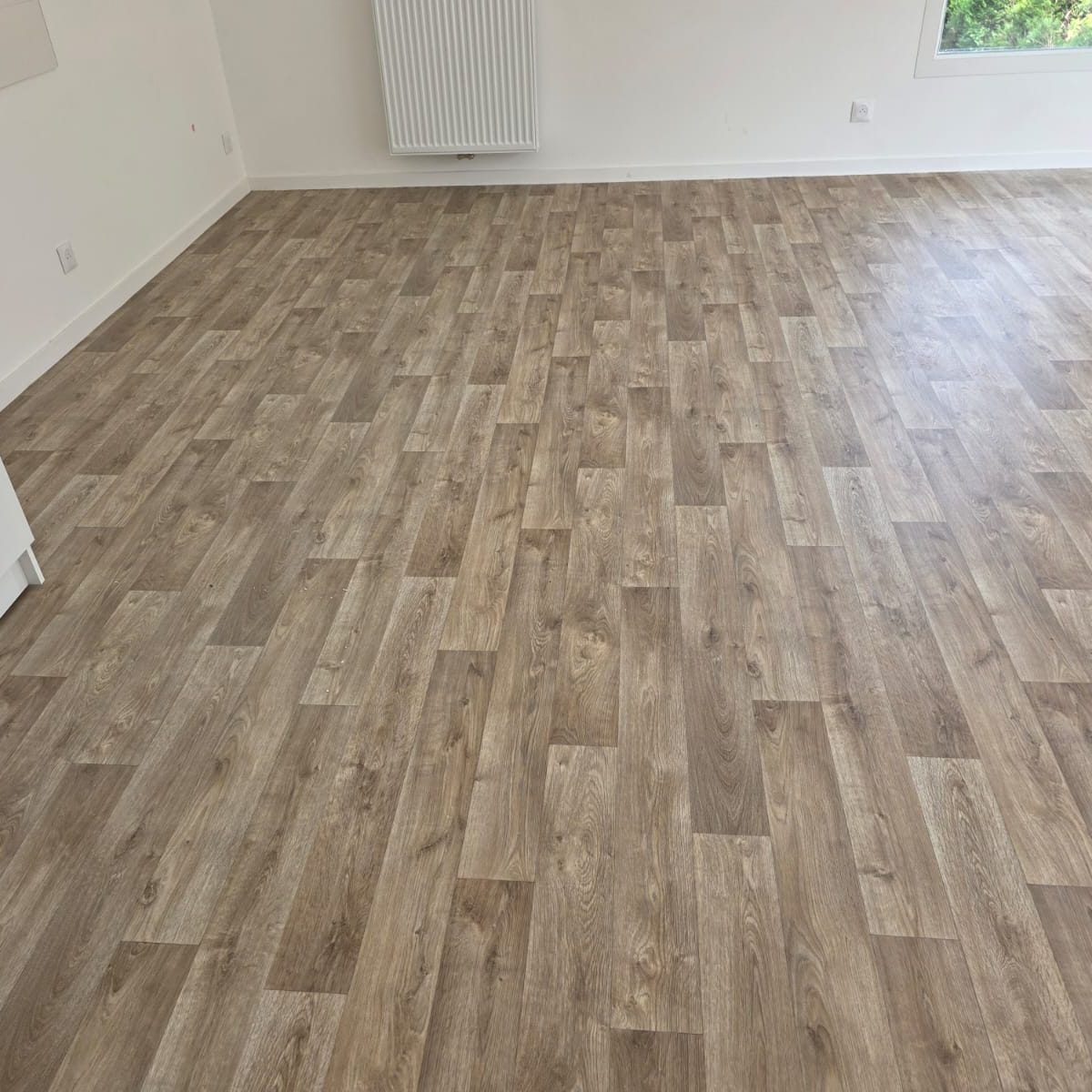 PVC / LVT posé en partie commune