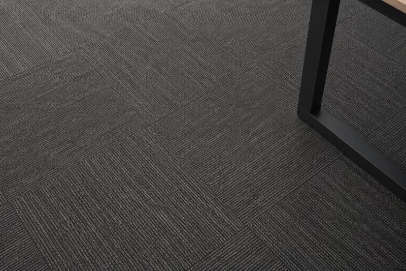 Moquette dalle acoustique velours tweed