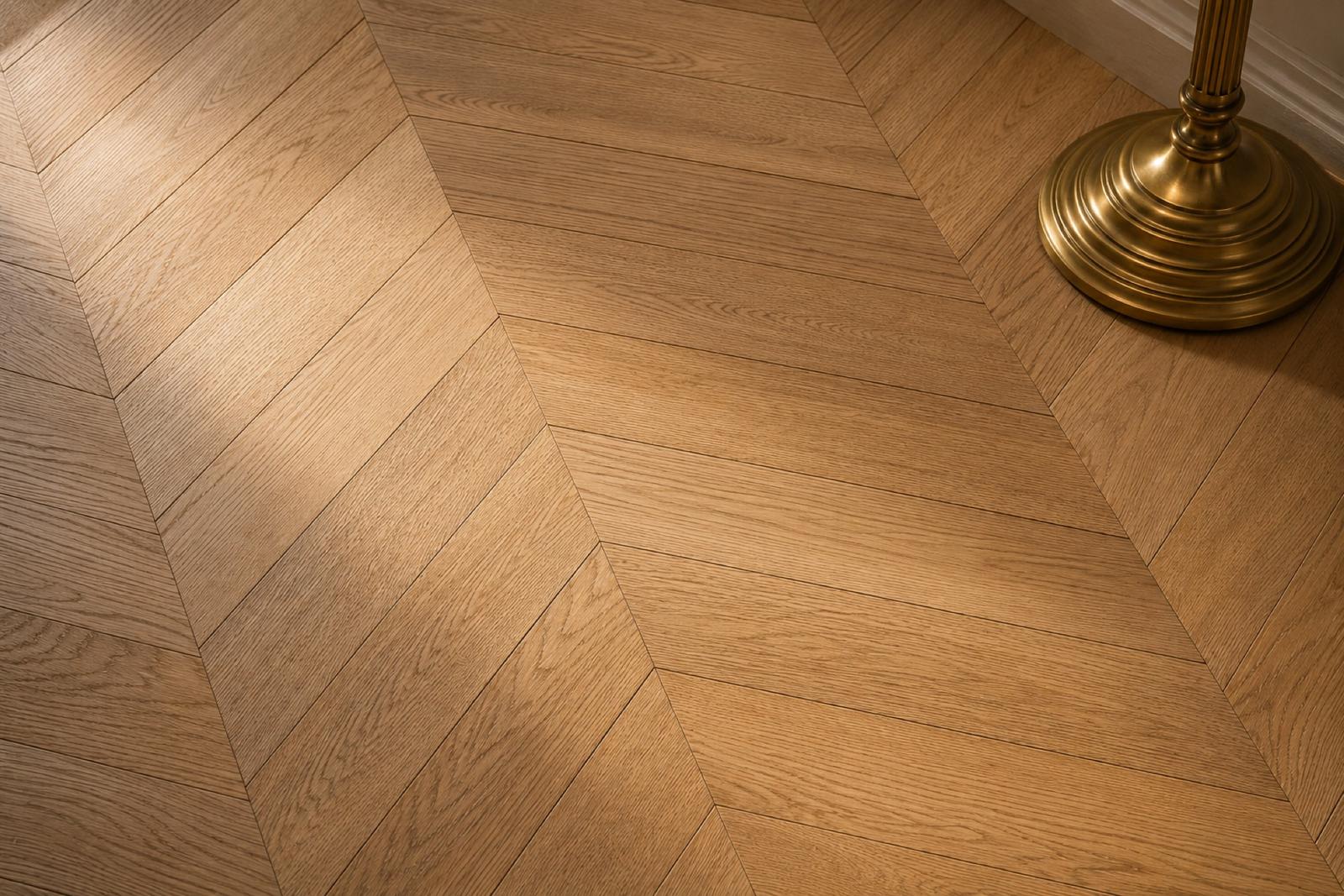 Parquet chêne point de Hongrie