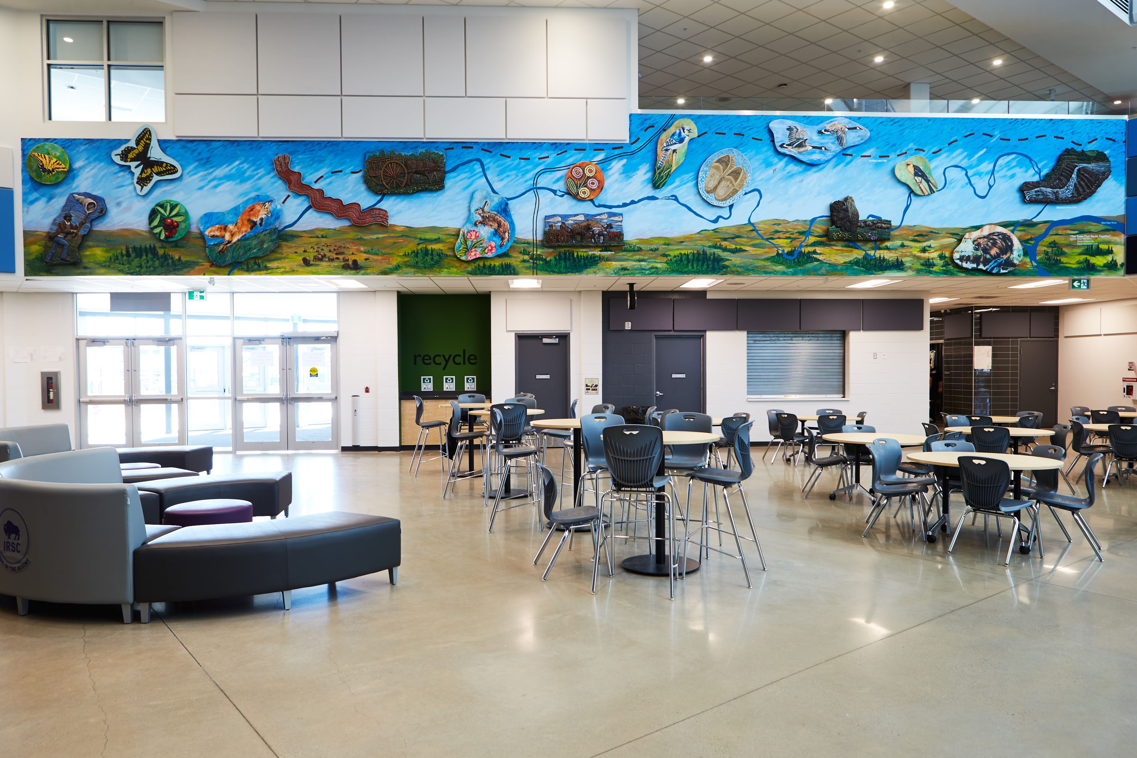 Iron Ridge Secondary Campus Mural
