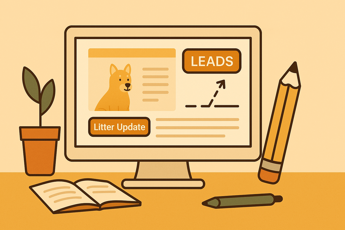 Featured image for From Litter Updates to Leads: How Breeders Can Turn Content Into Clients