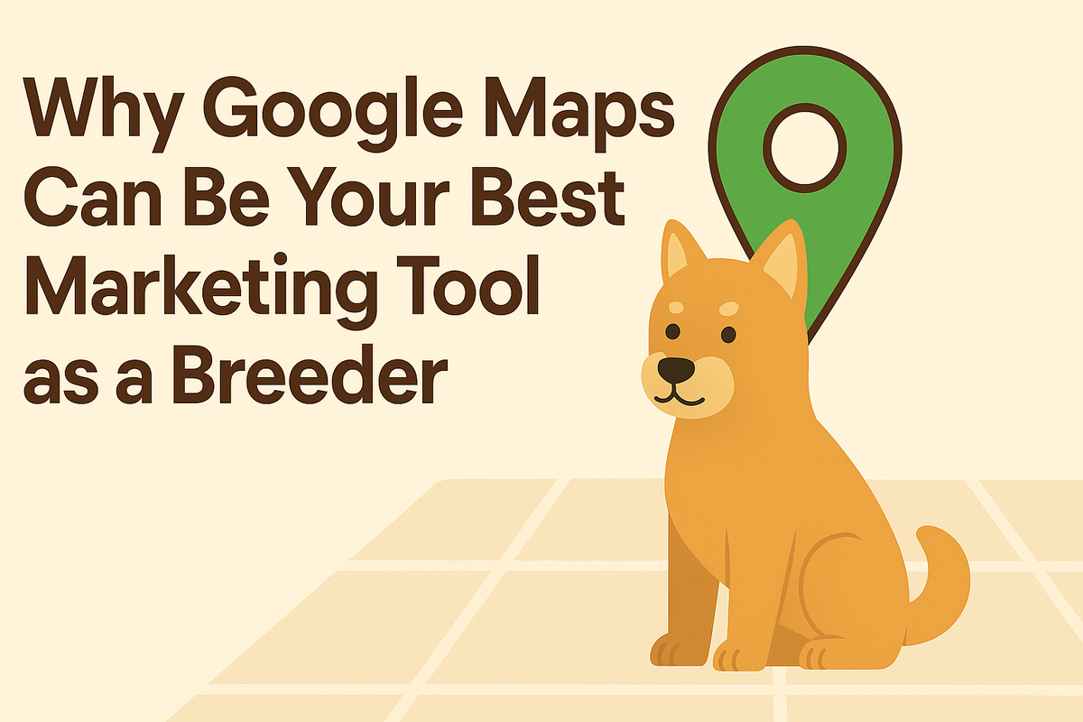 Featured image for Why Google Maps Can Be Your Best Marketing Tool as a Breeder