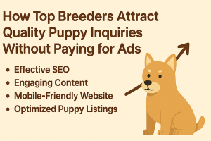 How Top Breeders Attract Quality Puppy Inquiries Without Paying for Ads