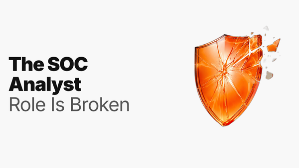 The SOC Analyst Role Is Broken. Here’s How Agentic AI Fixes It.