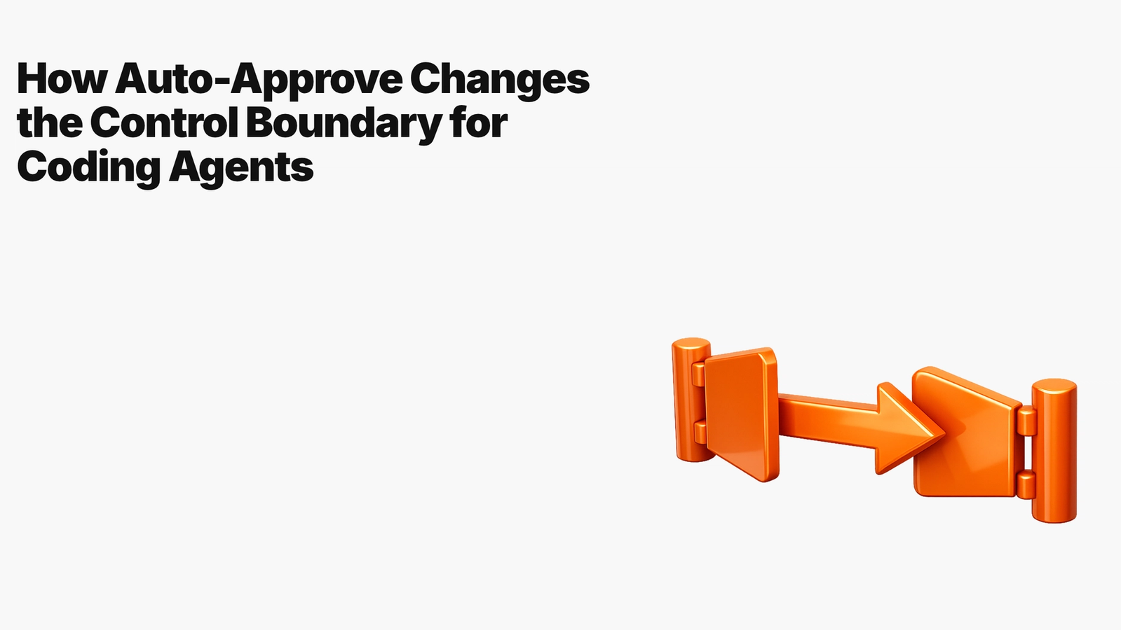 How Auto-Approve Changes the Control Boundary for Coding Agents