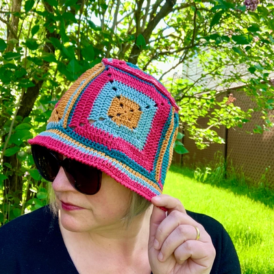 Le chapeau d'été au crochet!