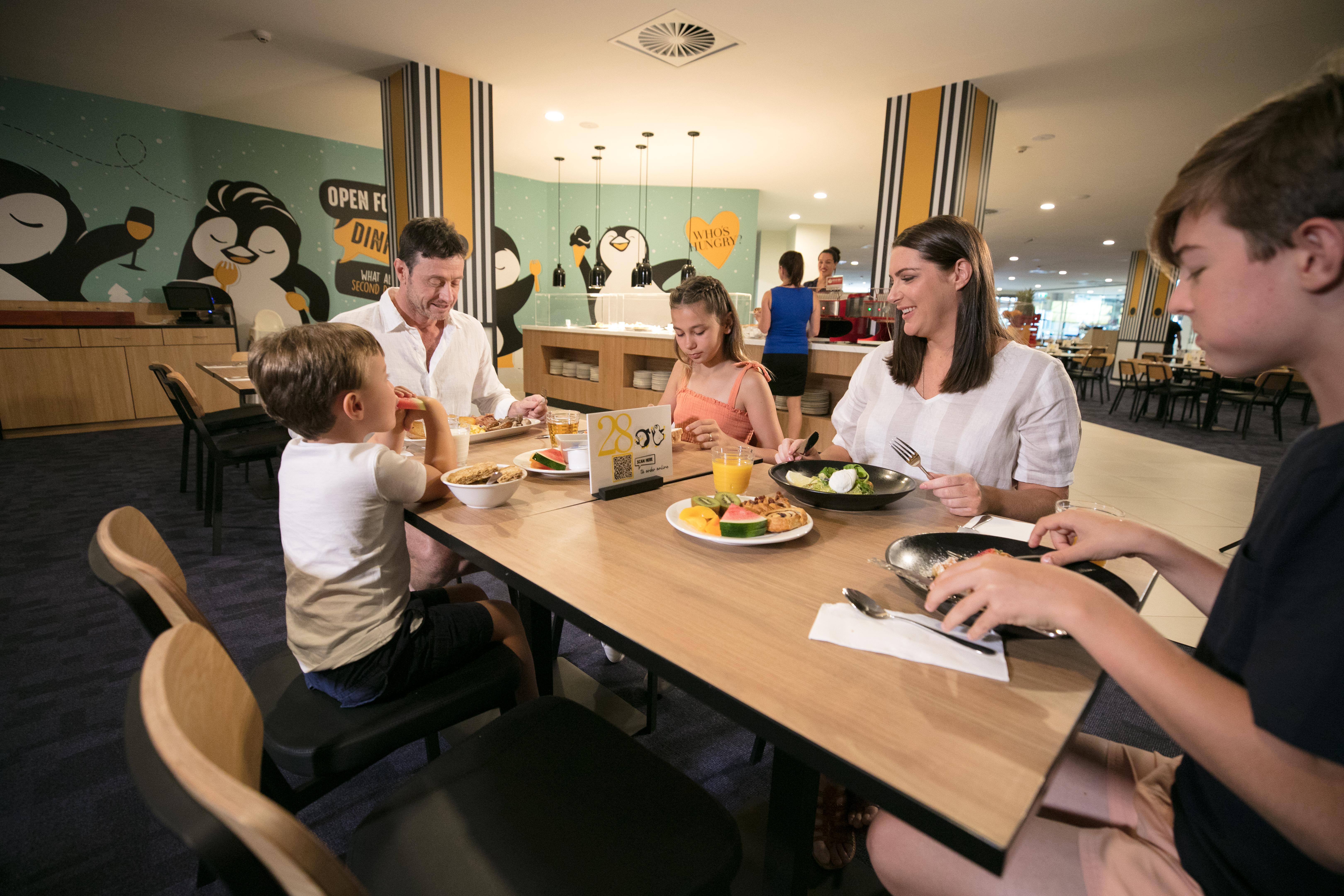 Kid-friendly dining at Paradise Resort