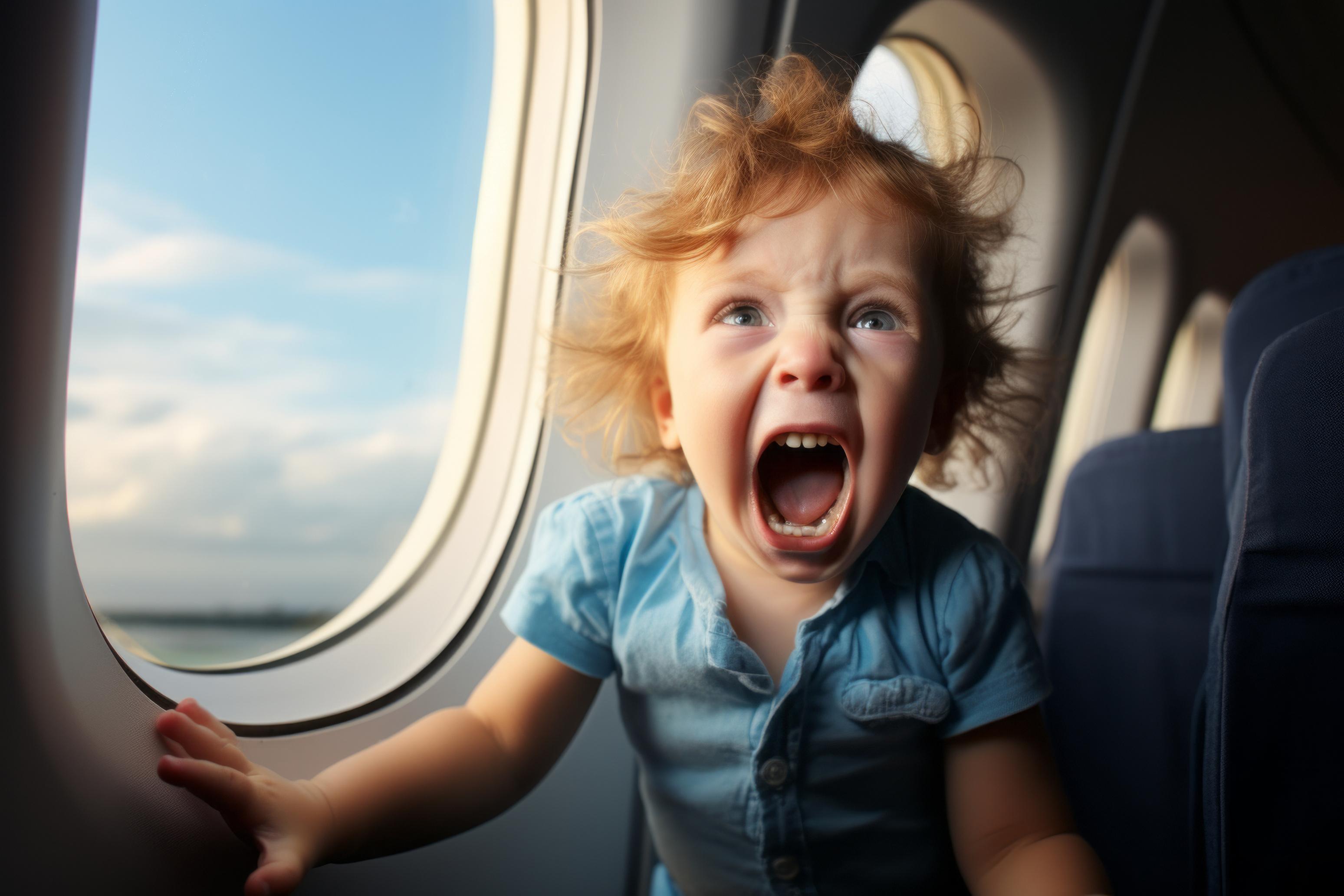 How to survive your child's first plane ride