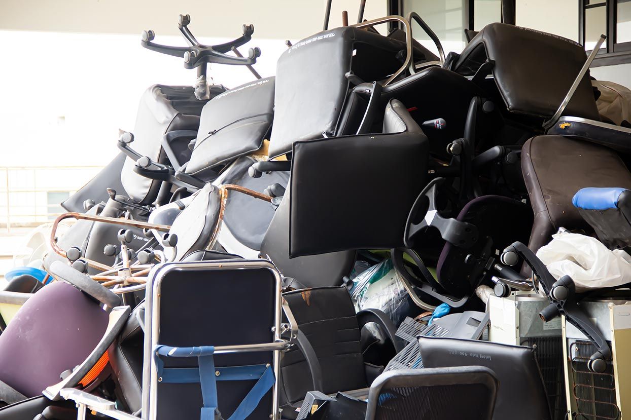 Maher Removal & Disposal offers residential bulk junk cleanout services.