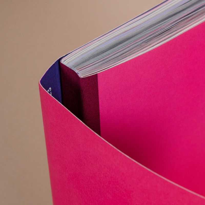 Softcover als Schweizer Broschur mit Fälzelband