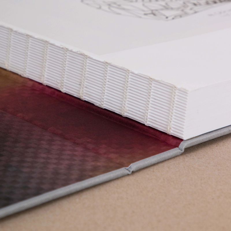 Schweizer Broschur mit Hardcover, OFH