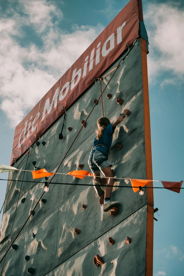 Kletterwand
