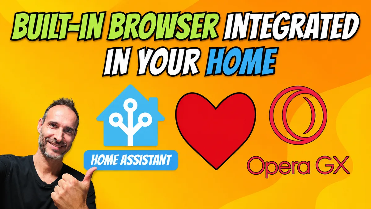 Opera GX: the first browser that integrates with your Smart Home and Home Assistant