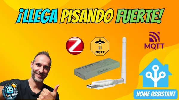 Coordinador Zigbee SMLIGHT SLZB-07 conectado por USB configurado en Home Assistant con ZHA y Zigbee2MQTT
