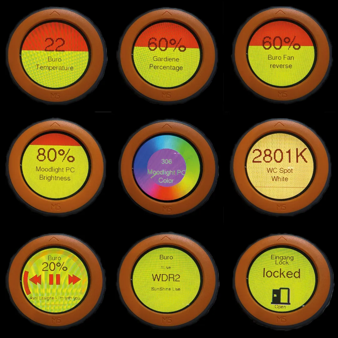 M5Stack Dial custom component for ESPHome