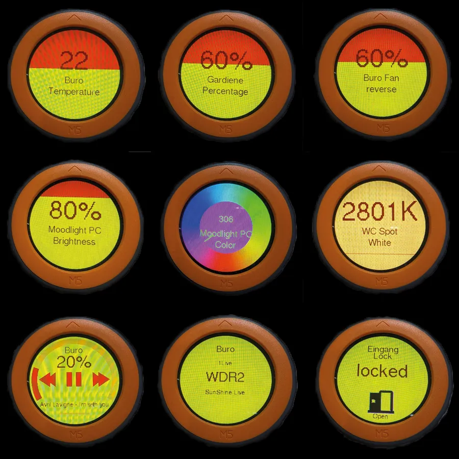 M5Stack Dial custom component for ESPHome