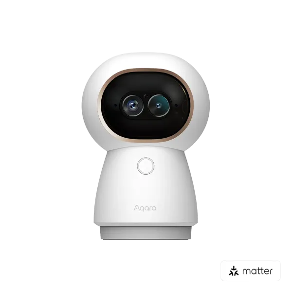 Aqara Camera Hub G350 cámara 4K Matter con doble lente, WiFi 6, Zigbee, Thread y Home Assistant