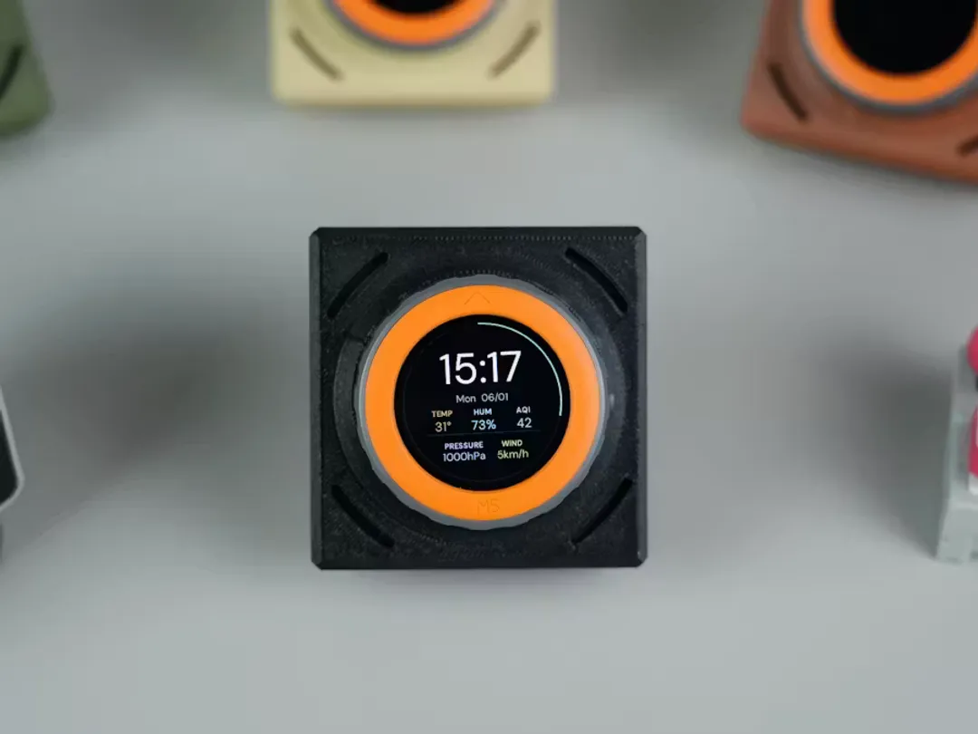 Smart Home Button. A Circular HMI for Home Assistant by Jason