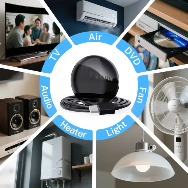 Mando infrarrojo universal Tuya WiFi para controlar TV aire acondicionado ventilador y otros dispositivos IR