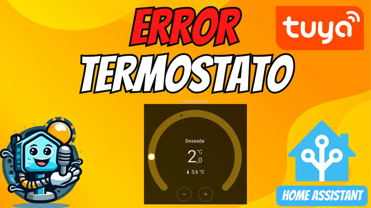 Error termostato tuya