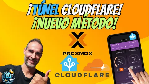 🔐 Cloudflare Tunnel en Home Assistant y Proxmox: Acceso Externo Seguro SIN Abrir Puertos