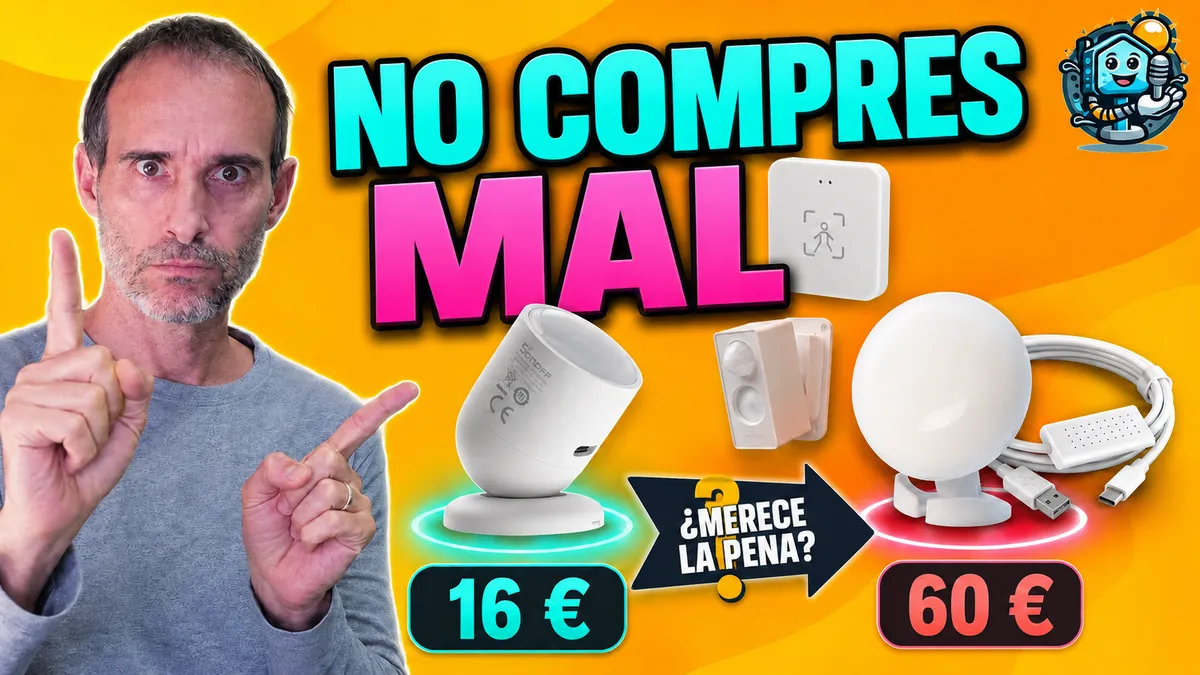 Guía Comparativa: Los Mejores Sensores de Presencia para Home Assistant (de 16€ a 60€)