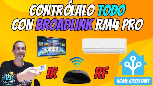 Control IR y RF Total con Broadlink RM4 Pro