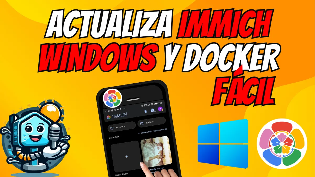 Como actualizar Immich