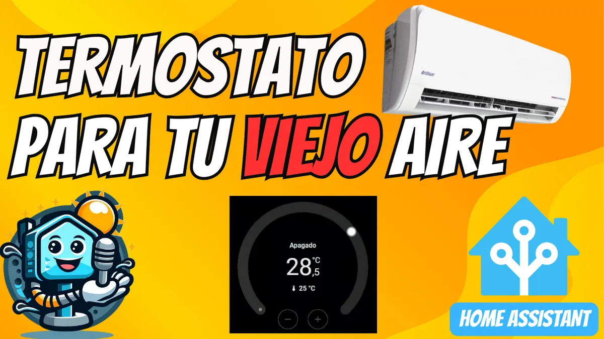 Termostato para tu viejo aire en Home Assistant