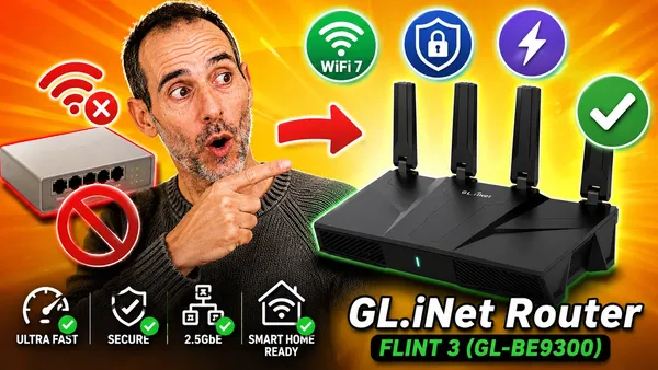 GL iNet Flint 3 (GL-BE9300): il router ideale per Home Assistant e domotica?