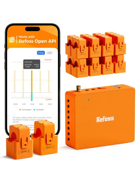 Refoss EM16P monitor inteligente de energía de 16 canales