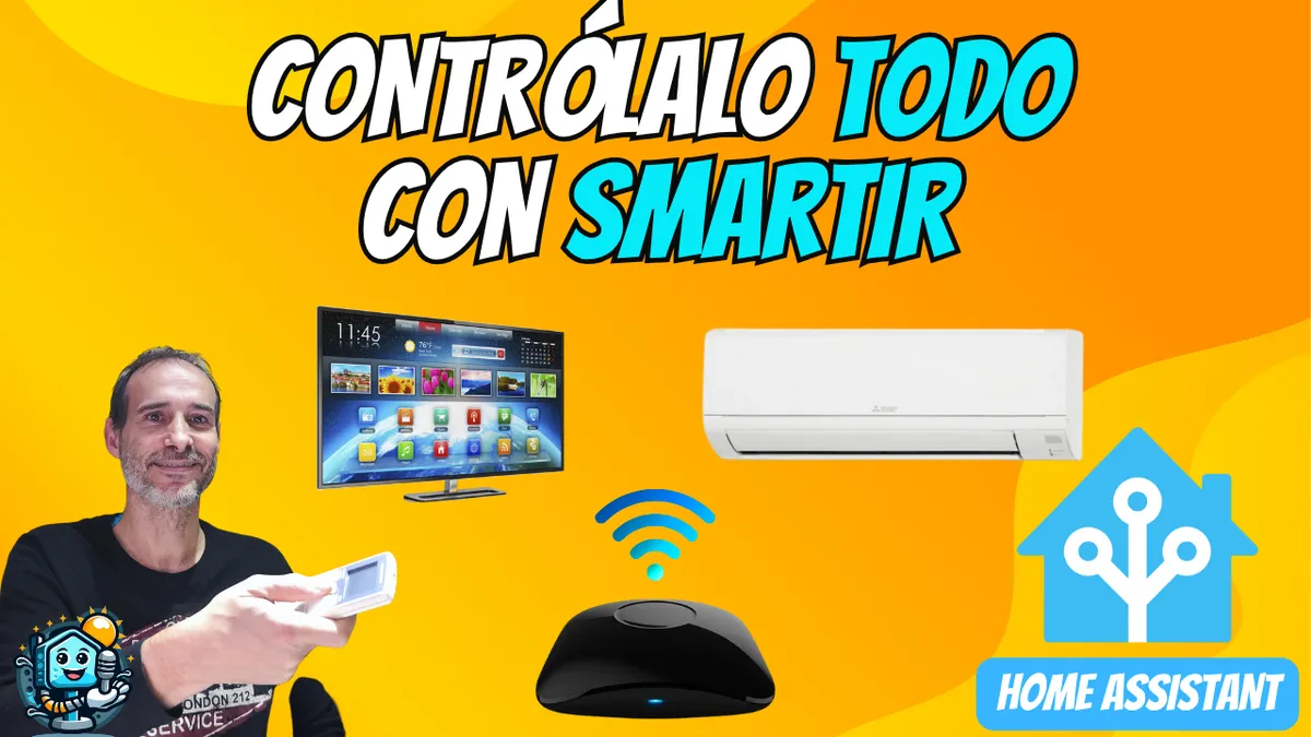 Guía SmartIR - Cómo Domotizar tu Aire Acondicionado y TV con Broadlink y Home Assistant