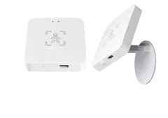Sensor de presencia humana mmWave Tuya Zigbee/WiFi con detección por radar, sensor de luminosidad y montaje en pared o techo