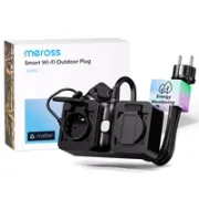 Meross MOP320 enchufe inteligente exterior doble WiFi con dos tomas AC