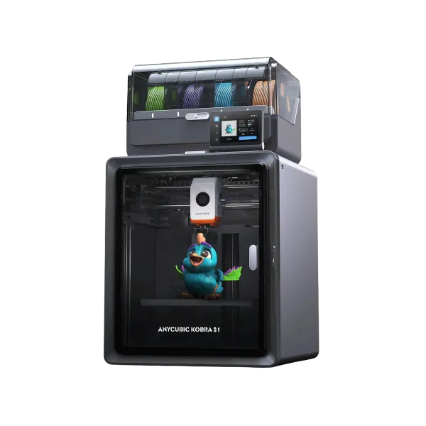 Anycubic Kobra S1 Combo impresora 3D multicolor cerrada