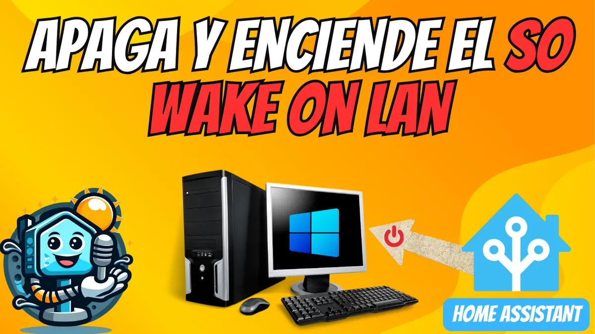 Apaga y enciende el PC con Wake On LAN y RPC Shutdown en Home Assistant