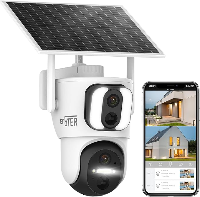 Enster Dual Lens Cámara Solar 360º