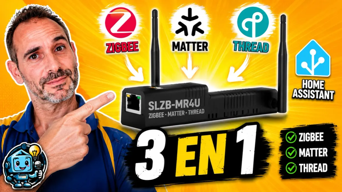SLZB-MR4U: El Coordinador Definitivo para Home Assistant (Zigbee, Matter y Thread)