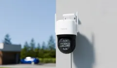 Reolink TrackMix WiFi cámara de seguridad PTZ 4K WiFi 6 con doble lente y seguimiento automático