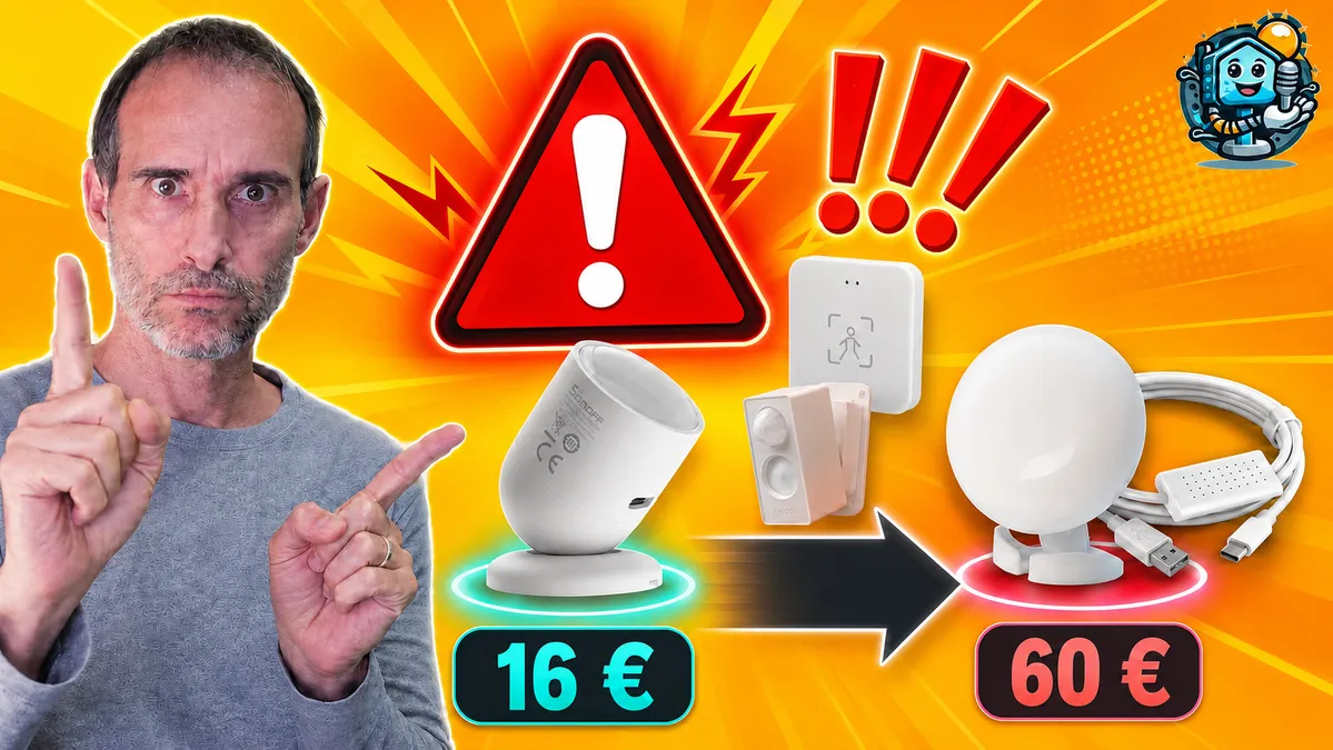 Guide comparatif : les meilleurs capteurs de présence pour Home Assistant (16 € à 60 €)