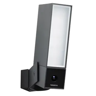 Cámara exterior inteligente Netatmo Presence con foco integrado