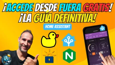 Configuración de acceso remoto seguro a Home Assistant con DuckDNS, NGINX y Let's Encrypt